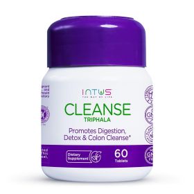 Intus Cleanse Digestive Health Blend with Triphala for Gut and Colon Cleanse With Laxative Properties for Detox Constipation Bowel Cleanse Bloati